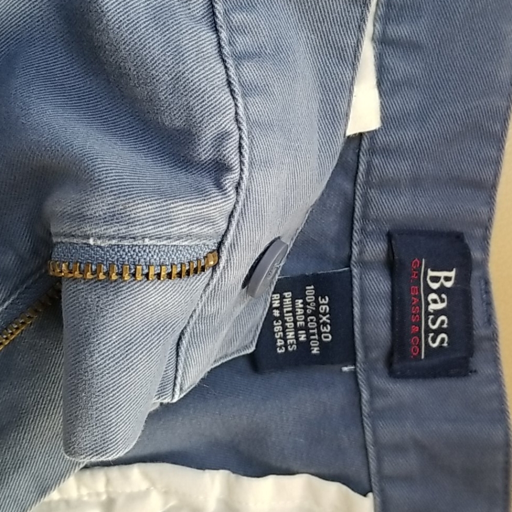 Mens Bass Casual Pants Size 36×30